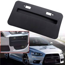 Front Bumper License Plate Frame Black Fits Lancer GTS  X 2008-2018, Fit for 2024 - buy cheap