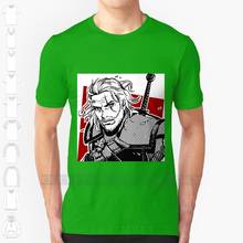 Geralt de rivia p5 mais novo design de moda impressão algodão t camisa 6xl tamanho grande persona 5 geralt p5r persona 5 royal 2024 - compre barato