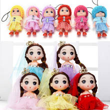 Mini bonecas dexcremento de brinquedo, bonecas de casamento com pão loiro para cabelo de menina brinquedos para bonecas conectadas acessórios 2024 - compre barato