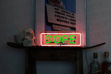 Dope Acrylic Box Gift Neon Signs Real Glass Tube Beer Bar Pub Bedroom Wall Homeroom Girlsroom Party Decor Lamp 14x5 2024 - buy cheap