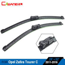 Cawanerl For Opel Zafira Tourer C 2011-2016 Automotive Soft Rubber Wiper Blades  Windshield Frameless 2Pcs 2024 - buy cheap