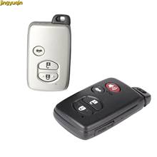 Jingyuqin Smart Remote Car Key Shell Fob Case For Toyota Camry Highlander RAV4 Aurion Avalon Landcruiser 3/4 Buttons 2024 - buy cheap