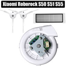 New Fan filter side brush for XIAOMI Roborock S50 S51 Robot Vacuum cleaner Spare Parts 2024 - buy cheap