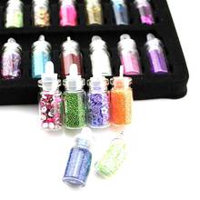 Glitter 3D Nail Art Sequins Beads Rivet Studs Decorations DIY Manicure Tools 2024 - buy cheap