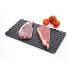Home use Fast Defrosting Tray Thaw Food Meat Fruit Quick Defrosting Plate Board defrost tray kitchen tools 2024 - buy cheap