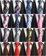 New Classic 100% Silk Men's Ties Neck Ties 8cm Plaid Striped Ties for Men Formal Business Luxury Wedding Party Neckties Gravatas 2024 - buy cheap