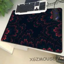 XGZ Russian Promotion Big Size Game Black Mouse Pad Lock Side Red Leaf Rendering Printing Laptop PC Table Mat Rubber Non-slip 2024 - buy cheap