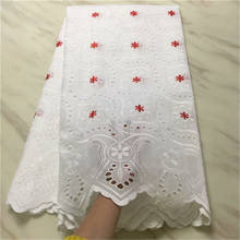 Hot selling swiss voile lace nigerian french lace fabric soft white swiss voile lace in switzerland for wedding 5yards/lot 2024 - buy cheap