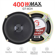 Altavoces Hifi estéreo de música para coche, dispositivo Universal Coaxial de 2 vías, 6 pulgadas, 400W, frecuencia de rango completo, instalación no destructiva, 2 uds. 2024 - compra barato