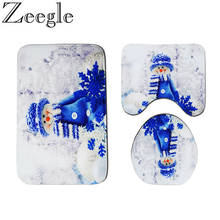 Zeegle-tapete higiênico para banheiro, macio, estampado, antiderrapante, almofada para os pés, banho, banheiro 2024 - compre barato