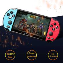 Coolbaby X7 Plus  5.1 inch Retro Handheld Game Console Built in 3000 Game Support MP4 MP5  Player For PSP GBA  MD  Joystick Game 2024 - buy cheap