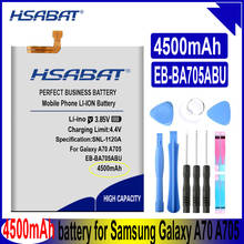 HSABAT 0 Cycle EB-BA705ABU 4500mAh Battery for Samsung Galaxy A70 A705 SM-A705 A705FN SM-A705W Batteries 2024 - buy cheap
