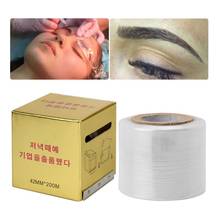 1 Roll 42MM*200M Microblading Tattoo Wrap Disposable Plastic Preservative Tattoo Film Tattoo Supplies Eyebrow Permanent Makeup 2024 - buy cheap