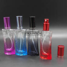 Botellas Vacías de vidrio para Perfume, atomizador con espray recargable, estuche de aroma con tamaño de viaje, portátil, 50 Uds., 20ml, F3604 2024 - compra barato