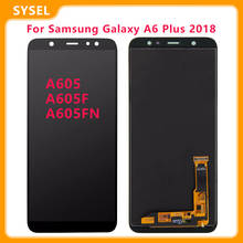 For Samsung Galaxy A6 Plus 2018 A605 A605F A605FN LCD Display Touch Screen Digitizer Assembly 2024 - buy cheap