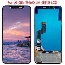 NEW 6.21'' LM-G810 LCD For LG G8S LCD Display Touch Screen With frame Digitizer Assembly For LG G8S ThinQ LM-G810 LCD Repair 2024 - buy cheap