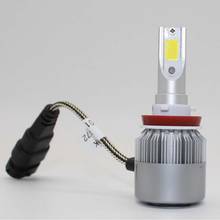 High quality 12V COB H11 Car Led light,H8 LED,Car H8 bulb,H11 Light,H11 Led Fog Lamp,Auto H11 Bulb,H11 12V,free shipping 2pc/lot 2024 - buy cheap