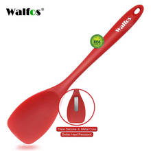 WALFOS Food Grade Silicone Cooking Spoon Essential Heat-Resistant Flexible Nonstick Silicone Baking Mixing Spoon Spatula 2024 - buy cheap