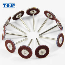 TASP Abrasive Sanding Paper Polishing Wheels 3.2mm Shank 10PC Mini Drill Rotary Tool Accessories 2024 - buy cheap