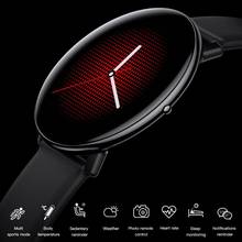 2021 DM118 Fitness Tracker Smart Watch Heart Rate Monitor Body Temperature Smartwatch Weather for Xiaomi IPhone Huawei Phone 2024 - buy cheap