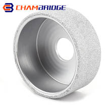 75mm Flat Brazed Diamond Edge Grinding Wheel 30mm Height For Stone Marble Ceramic Granite Concrete Angle Grinder 2024 - buy cheap
