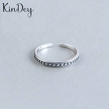 Kindey-anillos de cuentas de Color plateado para mujer, joyas antiguas grandes, joyería para dedo, alta calidad 2024 - compra barato