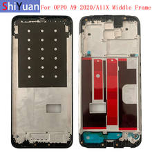 Housing Middle Frame LCD Bezel Plate Panel Chassis For OPPO A9 2020 A11X Phone Metal Middle Frame 2024 - buy cheap