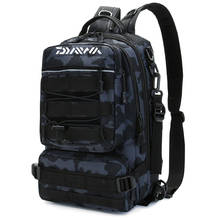 Dawa Fishing Tackle Bag Backpack Tactical Waterproof Multifunctional Single Shoulder Military Bag Pack Chest Bag for Fishing 2024 - buy cheap