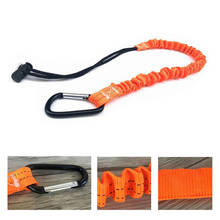 outdoor Climbing Rope Carabiner Outdoor Retractable Safety Rope Professional Elastic Telescopic Climbing Tool 2024 - buy cheap