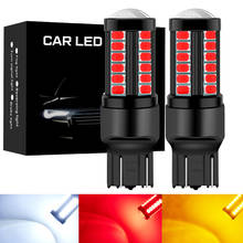 Bombilla LED para coche, luz ámbar, blanca y roja, BA15S, P21W, BAU15S, PY21W, BAY15D, 1156, 7440, 1157, P21/5W, R5W, 5730SMD, 2 uds. 2024 - compra barato
