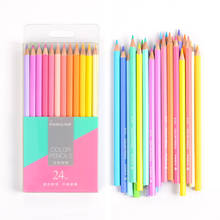 Marco 12/24 NEW Soft Trendy Pastel Colors Pencils Non-toxic Color Pencil Decor Colored Pencils for School Kids 2024 - buy cheap