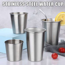 Stainless Steel Cups Kitchen Wine Beer Coffee Cup Whiskey Milk Mugs Outdoor Travel Camping Cup Drinkware 2024 - buy cheap