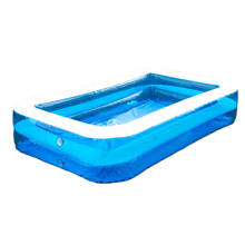 Cubierta de tela de PE para piscina, lona de gran tamaño, cubierta de suelo rectangular, a prueba de polvo 2024 - compra barato