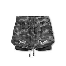 2 In 1 Running Camouflage Shorts Summer Men's Gym Fitness Bodybuilding Training Quick-Drying Men Jogging Sports Shorts 2024 - buy cheap