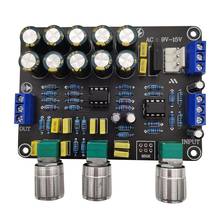 NEW-Dual NE5532 Replaceable Tone Preamp Board o Treble Bass Adjustment Equalizer Preamplifier Tone Control Preamplifier 2024 - buy cheap