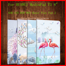 PU Leather Magnetic Flip Tablet Case Cover For Huawei MediaPad T3 8.0 inch KOB-L09 KOB-W09 For Huawei T3 Honor Play Pad 2 Shell 2024 - buy cheap