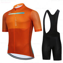 Uniforme de ciclismo triatlo masculino, camiseta e bretelle para ciclismo, roupas para andar de bicicleta, 2021 2024 - compre barato