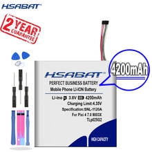 Nova chegada [hsabat] 4200mah tlp025gc tlp025g2 bateria de substituição para alcatel reposição um toque pixi 4 (7) 3g 9003x 9003a 2024 - compre barato