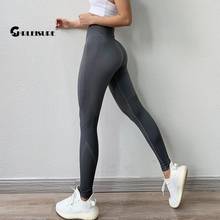 CHRLEISURE Fitness Seamless Yoga Pants High Waist Workout Gym Leggings Tummy Control Energy Sports Legging Running Activewear 2024 - buy cheap