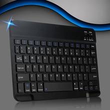 Thin Mini Keyboard Wireless Bluetooth Keyboard For IOS Android Windows PC Ipad Tablet PC Latest Keyboards USB Cable For Notebook 2024 - buy cheap