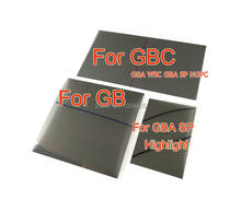 10PCS Polarized Polarizer Filter Film Sheet For Gamboy GB GBA SP Highlight GBC GBA WSC GBA SP NGPC Backlit Screen Modify Part 2024 - buy cheap