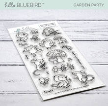 GARDEN  PARTY  Metal Cutting Dies and clear stamps Stencils for DIY Scrapbook Photo Album Paper Card Decorative Embossing 2024 - buy cheap