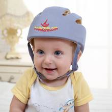 Casco de seguridad para bebé, sombrero protector de cabeza para niño pequeño, gorra suave ajustable para gatear, caminar, correr, jugar al aire libre 2024 - compra barato