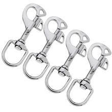 4Pcs Stainless Steel Swivel Eye Bolt Snap Spring Hook for Scuba Tech Diving 2024 - buy cheap