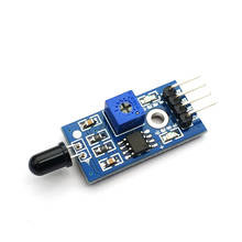 LM393 4 Pin IR llama Módulo de Sensor de detección Detector de incendios receptor de infrarrojos módulo para arduino Diy Kit 2024 - compra barato