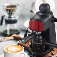 Máquina de café expreso para el hogar, cafetera pequeña semiautomática tipo vapor, vaporizador de leche, vaporizador de burbujas 2024 - compra barato