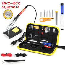 Letme Electric soldering iron 60W LCD Digital Display Adjustable temperature soldering iron tips 220V/110V Welding solder tools 2024 - buy cheap