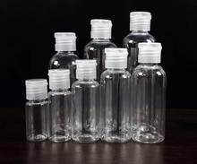 10PCS 5/8/10/20/30/50/60/100/200ml Empty Plastic Pack clamshell water Bottle Crystal Clear Flip Top Cap Packaging mini Container 2024 - buy cheap