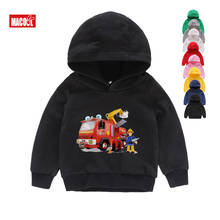 Kids Hoodies Sweatshirts for Boys Long-sleeved Girls Clothing Child Sweatshirts Baby Fireman Costume  Jacket Streetwear Hoody 2024 - buy cheap