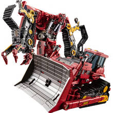 Figura de acción de Transformers de gran tamaño para niños, juguetes de ingeniería, Robot, topadora, MT-01, SS, TF5, anime, regalo, MT01 2024 - compra barato